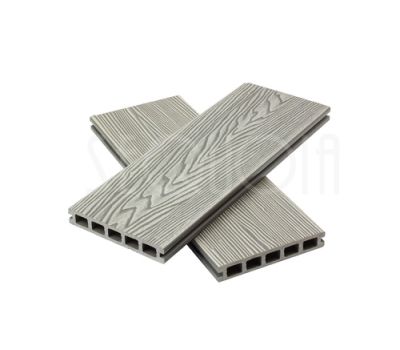 Террасная доска 3D Dual WOOD GRAY (серый) от производителя  Sequoia по цене 2 052 р