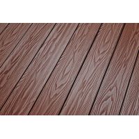 Террасная доска Смарт 3D Полнотелая без паза Орех Милано