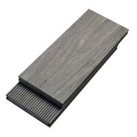 Террасная доска из ДПК Multicolor Серый Полнотелая 120мм