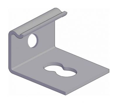 Кляймер стартовый для каркаса из металлопрофиля и лаги ДПК (упак/10 шт) от производителя  OutDoor по цене 240 р Кляймер стартовый для каркаса из металлопрофиля и лаги ДПК (упак/10 шт) от производителя  OutDoor по цене 240 р