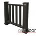 Ограждение из ДПК Классик 3D Storm Чёрный от производителя  OutDoor по цене 6 720 р Ограждение из ДПК Классик 3D Storm Чёрный от производителя  OutDoor по цене 6 720 р
