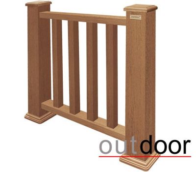 Ограждение из ДПК Классик 3D Storm Дуб от производителя OutDoor по цене 6 720 р Ограждение из ДПК Классик 3D Storm Дуб от производителя OutDoor по цене 6 720 р