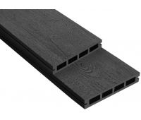 Террасная доска ДПК 3D Nevada/California Чёрная Террасная доска ДПК 3D Nevada/California Чёрная