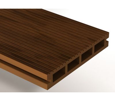 Террасная доска ДПК Expert 150x25 мм Тик от производителя  Woodvex по цене 705 р Террасная доска ДПК Expert 150x25 мм Тик от производителя  Woodvex по цене 705 р