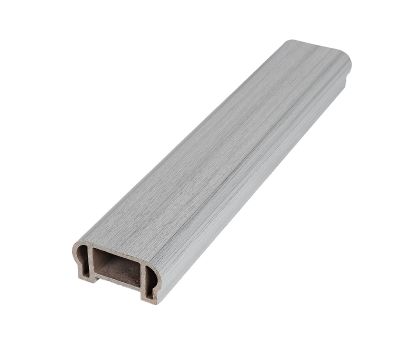 Перила верхнее фигурное 100х50 Extrusion Серый от производителя  Woodvex по цене 1 130 р Перила верхнее фигурное 100х50 Extrusion Серый от производителя  Woodvex по цене 1 130 р