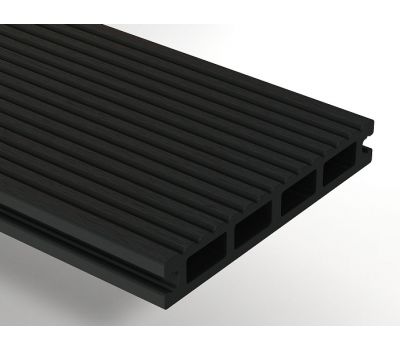 Террасная доска ДПК Select 146х22 мм Графит от производителя  Woodvex по цене 680 р Террасная доска ДПК Select 146х22 мм Графит от производителя  Woodvex по цене 680 р