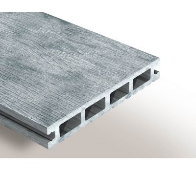 Террасная доска ДПК Select Colorite 146х22 мм Бело-серый от производителя  Woodvex по цене 760 р