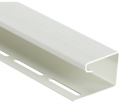 J-профиль фасадный 30 мм Белый от производителя  Docke по цене 500 р J-профиль фасадный 30 мм Белый от производителя  Docke по цене 500 р