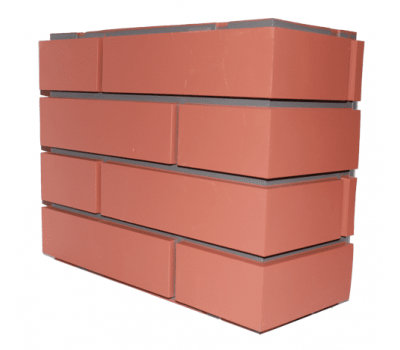 Пластиковая имитация кирпичного столба Красный от производителя  Пикс по цене 450 р Пластиковая имитация кирпичного столба Красный от производителя  Пикс по цене 450 р