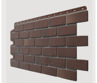 Фасадные панели (цокольный сайдинг) , Berg (кирпич), Braunberg Коричневый Фасадные панели (цокольный сайдинг) , Berg (кирпич), Braunberg Коричневый