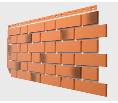 Фасадные панели Flemish (гладкий кирпич) Красный жженый от производителя  Docke по цене 666 р Фасадные панели Flemish (гладкий кирпич) Красный жженый от производителя  Docke по цене 666 р