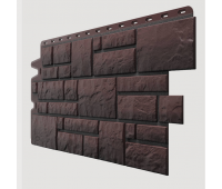 Фасадные панели (цокольный сайдинг) , Burg (камень), Schwarzburg Тёмный Фасадные панели (цокольный сайдинг) , Burg (камень), Schwarzburg Тёмный