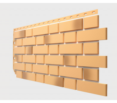 Фасадные панели Flemish (гладкий кирпич) Желтый жженый от производителя  Docke по цене 666 р Фасадные панели Flemish (гладкий кирпич) Желтый жженый от производителя  Docke по цене 666 р