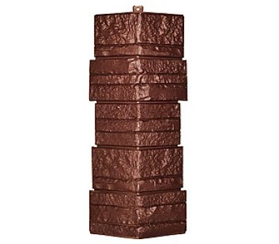 Угол Альпийская Сказка ЭКО-1- Браун от производителя  Т-сайдинг по цене 380 р Угол Альпийская Сказка ЭКО-1- Браун от производителя  Т-сайдинг по цене 380 р