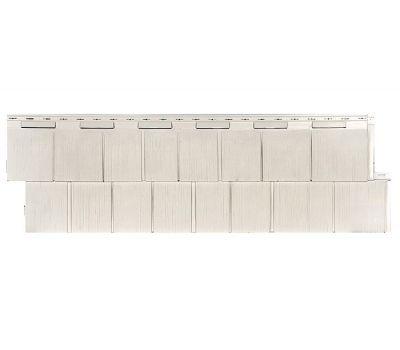 Фасадные панели СЕРИЯ Щепа Пихта ЭКО-1 - Уайт от производителя  Т-сайдинг по цене 520 р