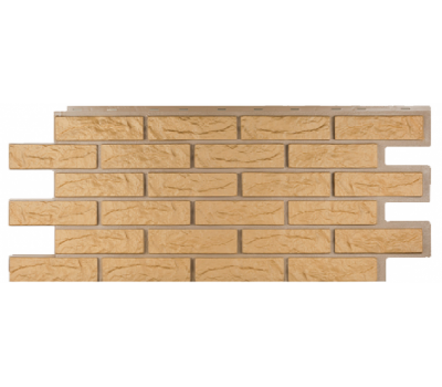 Фасадные панели СЕРИЯ Лондон Брик Кирпич - Бежевый от производителя  Т-сайдинг по цене 580 р Фасадные панели СЕРИЯ Лондон Брик Кирпич - Бежевый от производителя  Т-сайдинг по цене 580 р