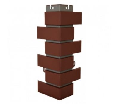 Угол наружный Кирпич клинкерный Жженый от производителя  Альта-профиль по цене 681 р Угол наружный Кирпич клинкерный Жженый от производителя  Альта-профиль по цене 681 р