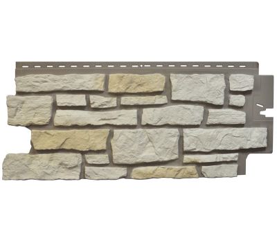 Цокольный сайдинг Creek Ledgestone (Бутовый камень) Ivory White от производителя  Nailite по цене 0 р Цокольный сайдинг Creek Ledgestone (Бутовый камень) Ivory White от производителя  Nailite по цене 0 р
