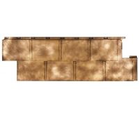 Фасадные панели (цокольный сайдинг) коллекция Галактика - Золото Фасадные панели (цокольный сайдинг) коллекция Галактика - Золото