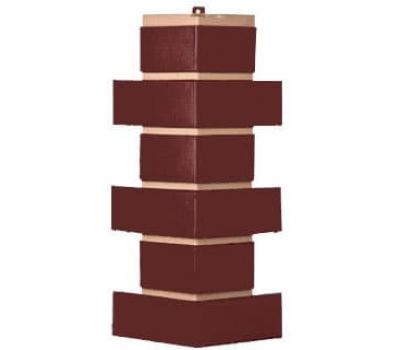 Угол Кирпич Модерн - Коричневый от производителя  Т-сайдинг по цене 370 р