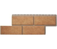 Фасадные панели (цокольный сайдинг)  Неаполитанский камень Бежевый Фасадные панели (цокольный сайдинг)  Неаполитанский камень Бежевый