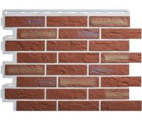 Фасадные панели (цокольный сайдинг)   Кирпич рижский - 02 Фасадные панели (цокольный сайдинг)   Кирпич рижский - 02