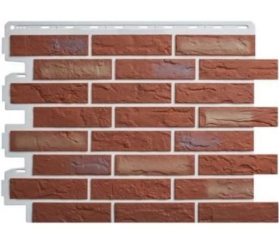 Фасадные панели (цокольный сайдинг) Кирпич рижский - 02 от производителя Альта-профиль по цене 664 р Фасадные панели (цокольный сайдинг) Кирпич рижский - 02 от производителя Альта-профиль по цене 664 р