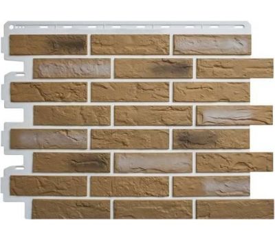 Фасадные панели (цокольный сайдинг) Кирпич рижский - 03 от производителя Альта-профиль по цене 664 р Фасадные панели (цокольный сайдинг) Кирпич рижский - 03 от производителя Альта-профиль по цене 664 р