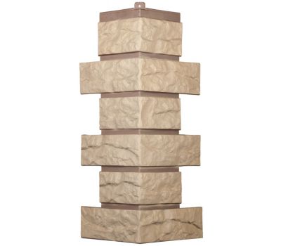 Угол Лондон Брик Кирпич - Желтый от производителя  Т-сайдинг по цене 380 р Угол Лондон Брик Кирпич - Желтый от производителя  Т-сайдинг по цене 380 р