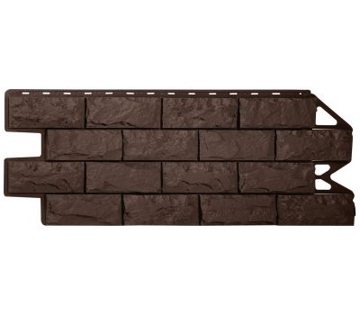 Фасадные панели Фагот ЭКО Коричневый от производителя  Альта-профиль по цене 595 р Фасадные панели Фагот ЭКО Коричневый от производителя  Альта-профиль по цене 595 р