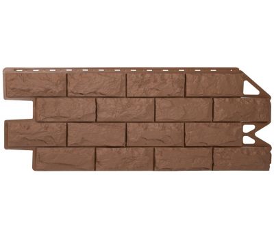 Фасадные панели Фагот ЭКО Терракотовый от производителя  Альта-профиль по цене 595 р Фасадные панели Фагот ЭКО Терракотовый от производителя  Альта-профиль по цене 595 р