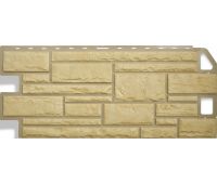 Фасадные панели (цокольный сайдинг) Камень Желтый