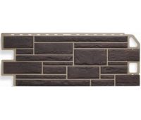 Фасадные панели (цокольный сайдинг) Камень Жженый Фасадные панели (цокольный сайдинг) Камень Жженый