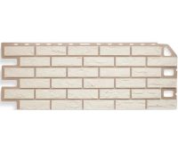 Фасадные панели (цокольный сайдинг)  Кирпич Белый