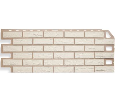 Фасадные панели (цокольный сайдинг)  Кирпич Белый от производителя  Альта-профиль по цене 632 р Фасадные панели (цокольный сайдинг)  Кирпич Белый от производителя  Альта-профиль по цене 632 р
