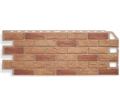 Фасадные панели (цокольный сайдинг)  Кирпич Бежевый Комби от производителя  Альта-профиль по цене 849 р Фасадные панели (цокольный сайдинг)  Кирпич Бежевый Комби от производителя  Альта-профиль по цене 849 р