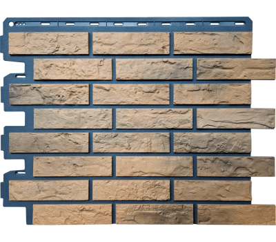  Фасадная панель Alta-West Кирпич Прусский Пилау от производителя  Альта-профиль по цене 590 р