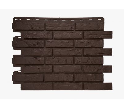 Фасадные панели Кирпич рижский Эко Коричневый от производителя  Альта-профиль по цене 573 р Фасадные панели Кирпич рижский Эко Коричневый от производителя  Альта-профиль по цене 573 р