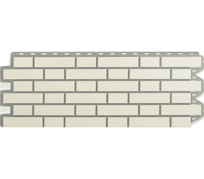 Фасадные панели (цокольный сайдинг) Кирпич клинкерный Белый от производителя Альта-профиль по цене 680 р Фасадные панели (цокольный сайдинг) Кирпич клинкерный Белый от производителя Альта-профиль по цене 680 р