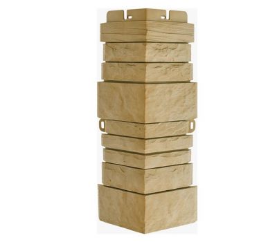 Угол наружный Скалистый камень Альпы от производителя  Альта-профиль по цене 681 р Угол наружный Скалистый камень Альпы от производителя  Альта-профиль по цене 681 р