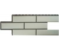 Фасадные панели (цокольный сайдинг) Венецианский камень Белый Фасадные панели (цокольный сайдинг) Венецианский камень Белый