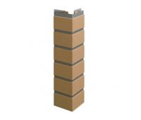 Угол наружный к Фасадным Панелям VOX Clinker Горчица Угол наружный к Фасадным Панелям VOX Clinker Горчица