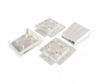 Декоративная Заглушка  в комплекте левая+правая Белая Декоративная Заглушка  в комплекте левая+правая Белая