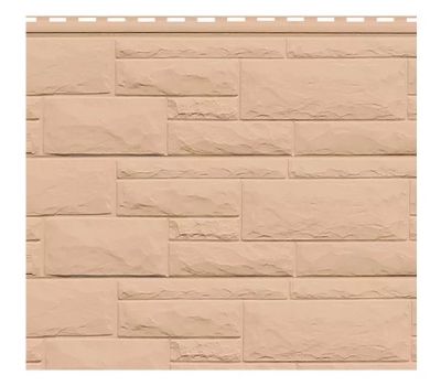 Цокольный сайдинг коллекция Airside - Камень Сандал от производителя Доломит по цене 450 р Цокольный сайдинг коллекция Airside - Камень Сандал от производителя Доломит по цене 450 р