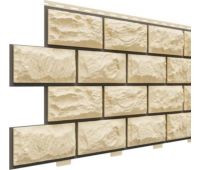 Цокольный сайдинг коллекция Альпийский прокрашенные швы - Шампань Цокольный сайдинг коллекция Альпийский прокрашенные швы - Шампань