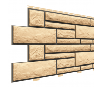 Фасадные панели под камень Доломит премиум Имбирь Фасадные панели под камень Доломит премиум Имбирь