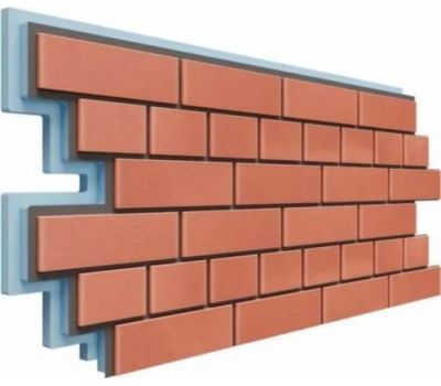Фасадная термопанель Кирпич 40 мм -  Красный от производителя  Доломит по цене 1 250 р Фасадная термопанель Кирпич 40 мм -  Красный от производителя  Доломит по цене 1 250 р