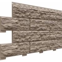 Цокольный сайдинг коллекция Скалистый риф премиум - Графит Цокольный сайдинг коллекция Скалистый риф премиум - Графит