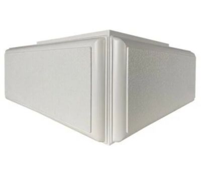 Термоугол Наружный Дагестанский Камень 400 мм Белый от производителя  Доломит по цене 740 р Термоугол Наружный Дагестанский Камень 400 мм Белый от производителя  Доломит по цене 740 р