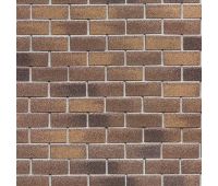 Плитка Фасадная битумная, HAUBERK кирпич Бельгийский (2.5 кв. м)